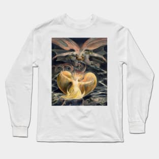 William Blake - The Red Dragon and the Woman Clothed with the Sun, 1805 Long Sleeve T-Shirt